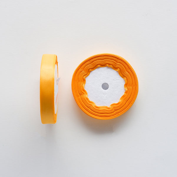 Grosgrain Ribbon 12mm 007 Dark Yellow