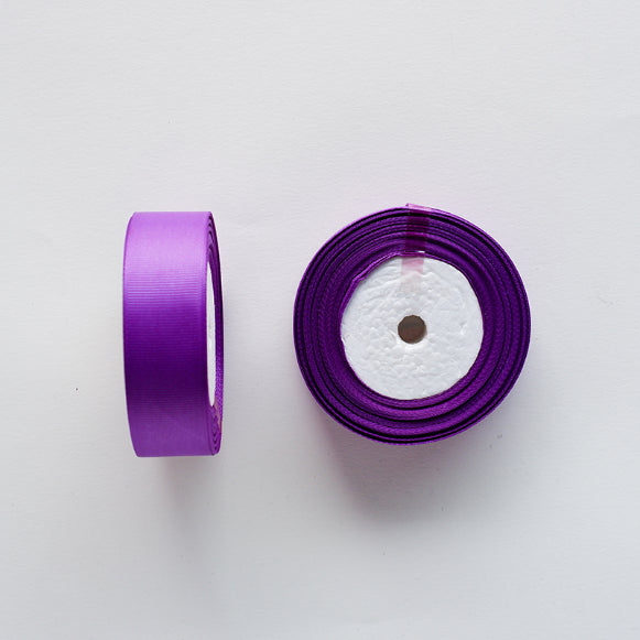 Grosgrain Ribbon 25mm 026 Purple