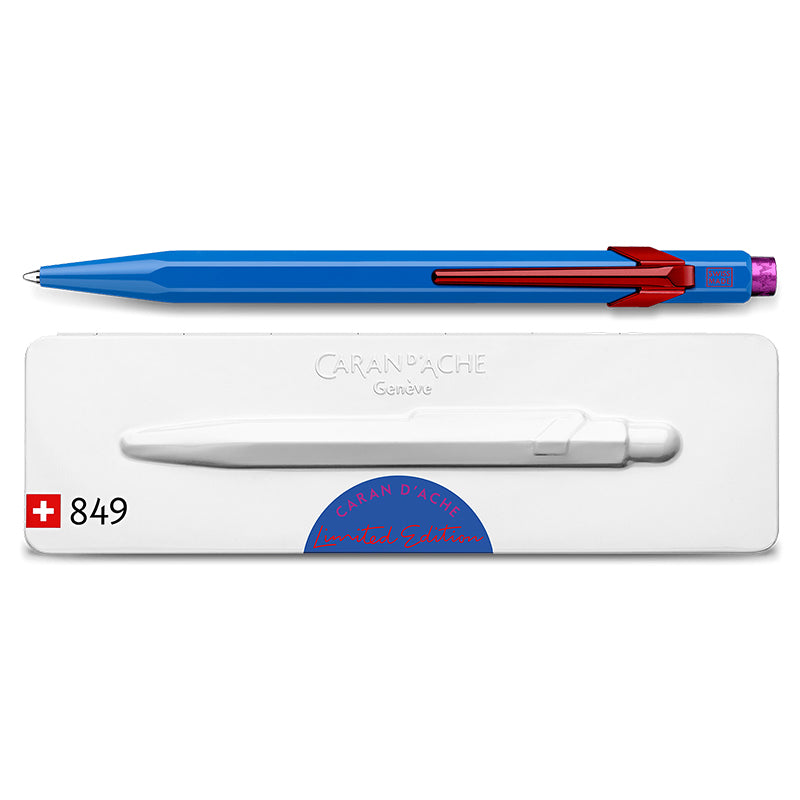 CARAN d'ACHE 849 Ball Pen Claim Your Style LE2 Cobalt Bl Default Title