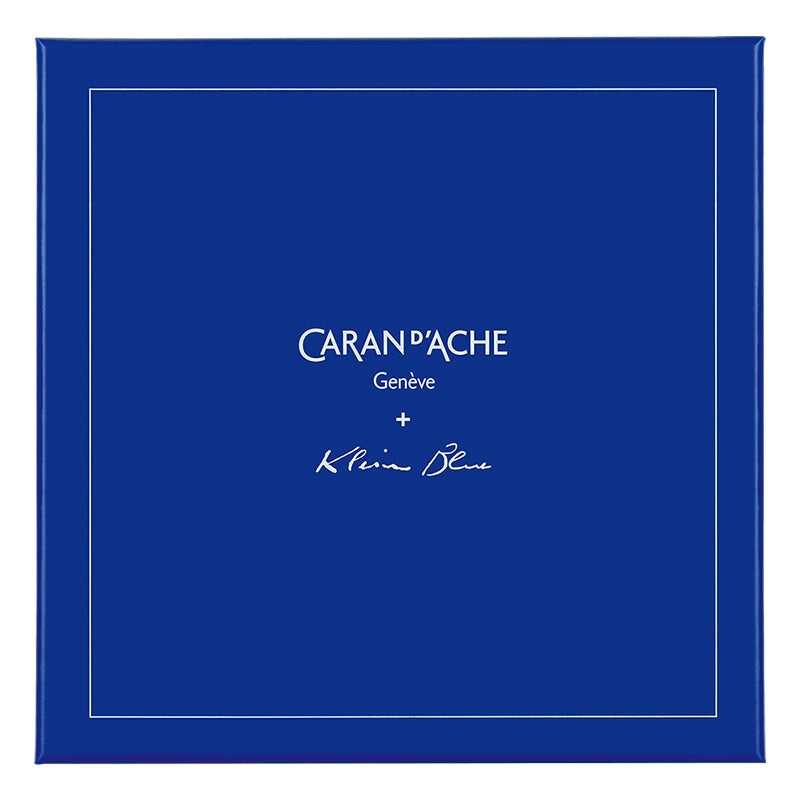 CARAN D'ACHE Leman x Klein Blue Limited Edition Fountain Pen with Inkwell Default Title