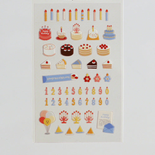 SUATELIER Stickers No.1113 Cake Is Here!