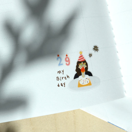 SUATELIER Stickers No.1113 Cake Is Here!