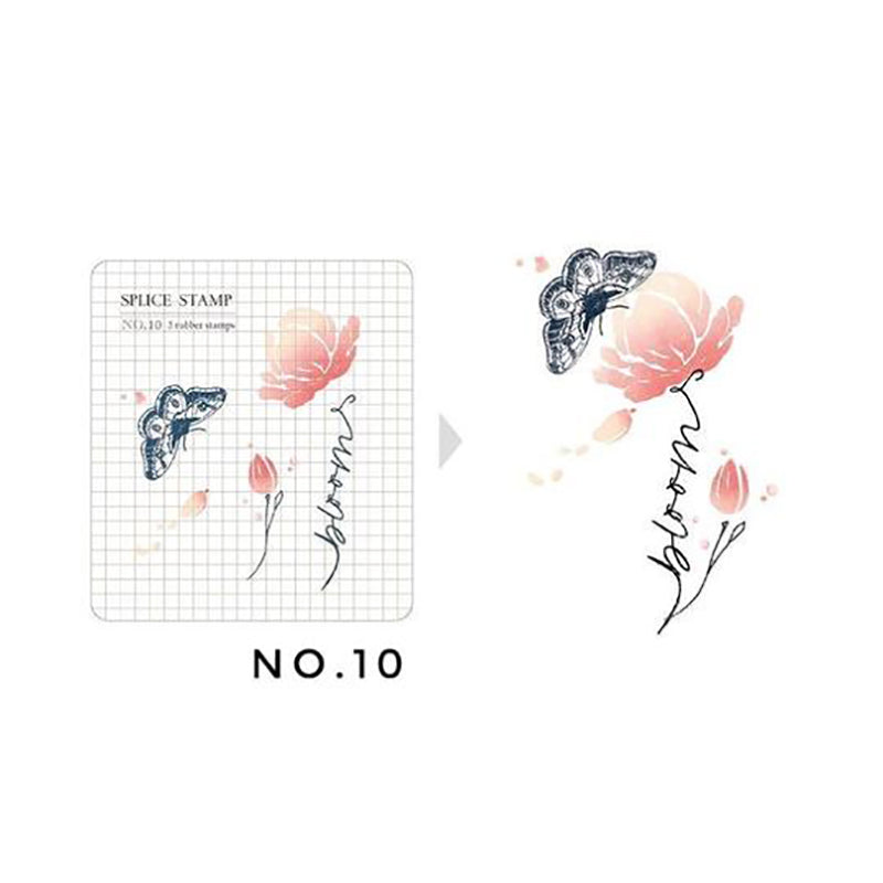 MU Botanical Clear Stamp Set No.10
