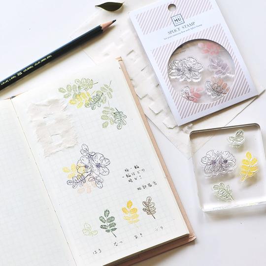 MU Botanical Clear Stamp Set No.15