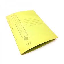 ABBA Flat File 102 U-Pin Yellow