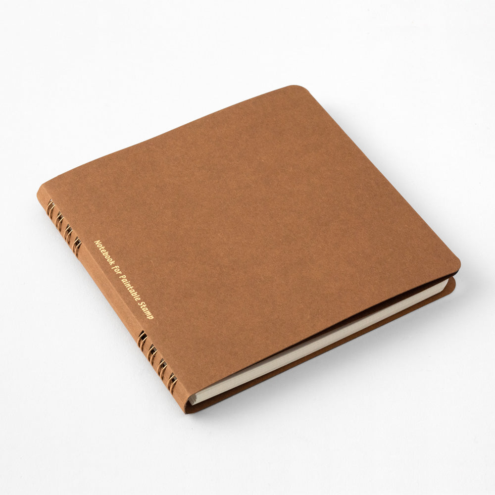 MIDORI Notebook for Paintable Stamp Brown