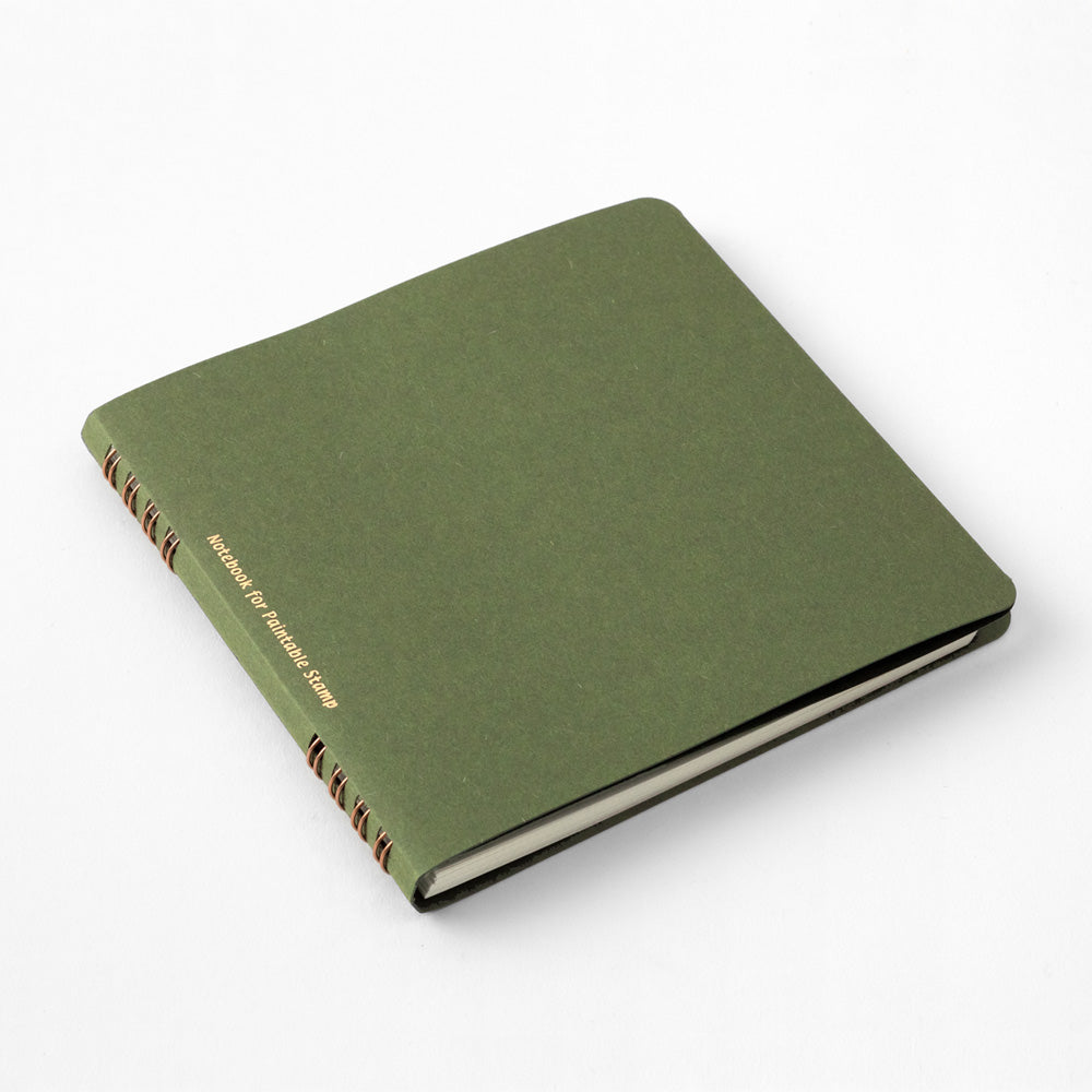 MIDORI Notebook for Paintable Stamp Green
