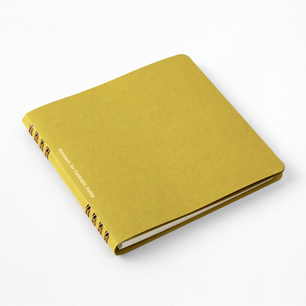 MIDORI Notebook for Paintable Stamp Yellow