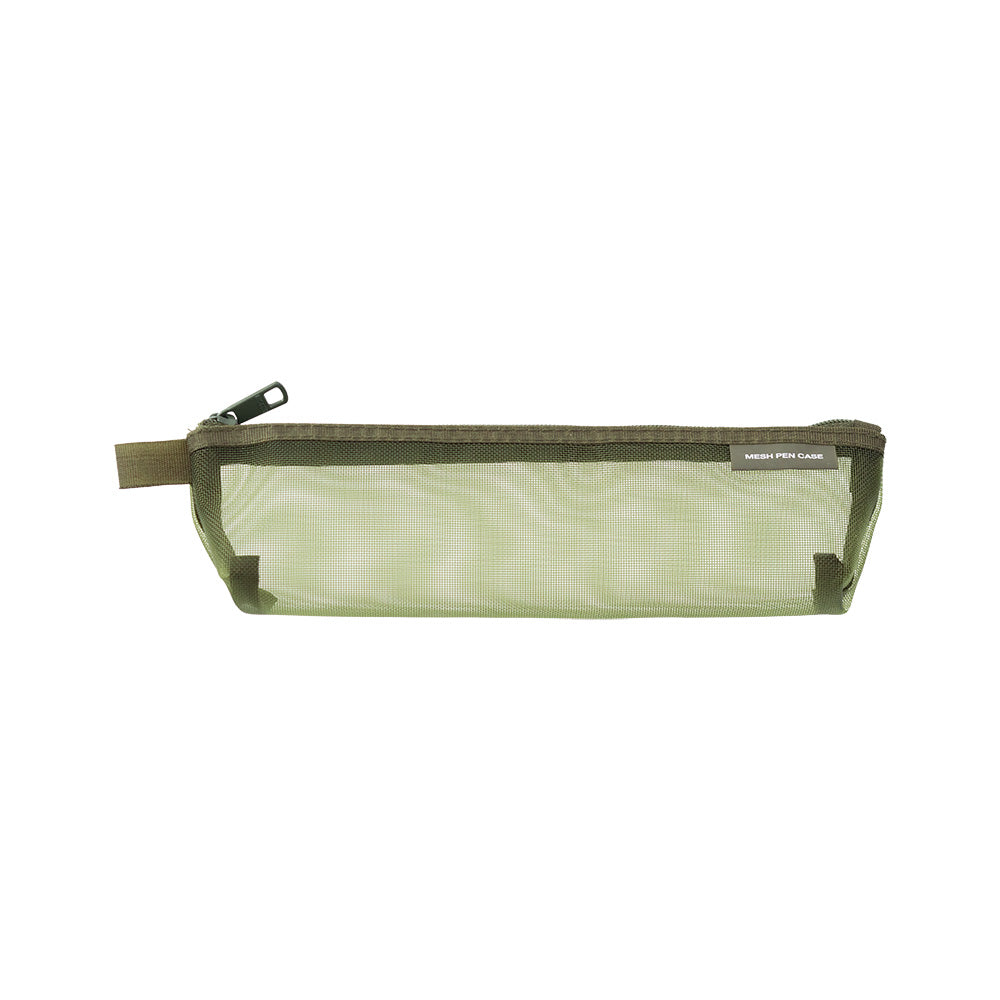 MIDORI Mesh Mini Pen Pouch LE Olive