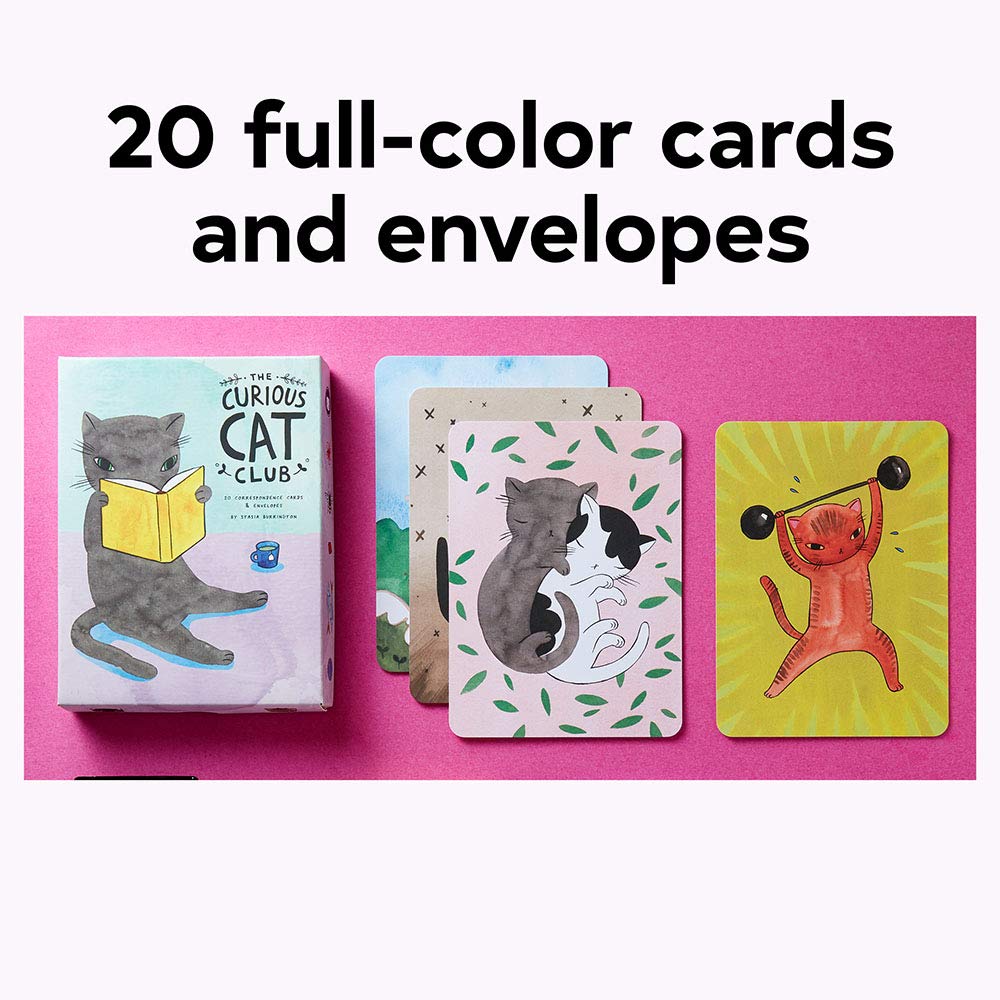 The Curious Cat Club Correspondence Cards Default Title