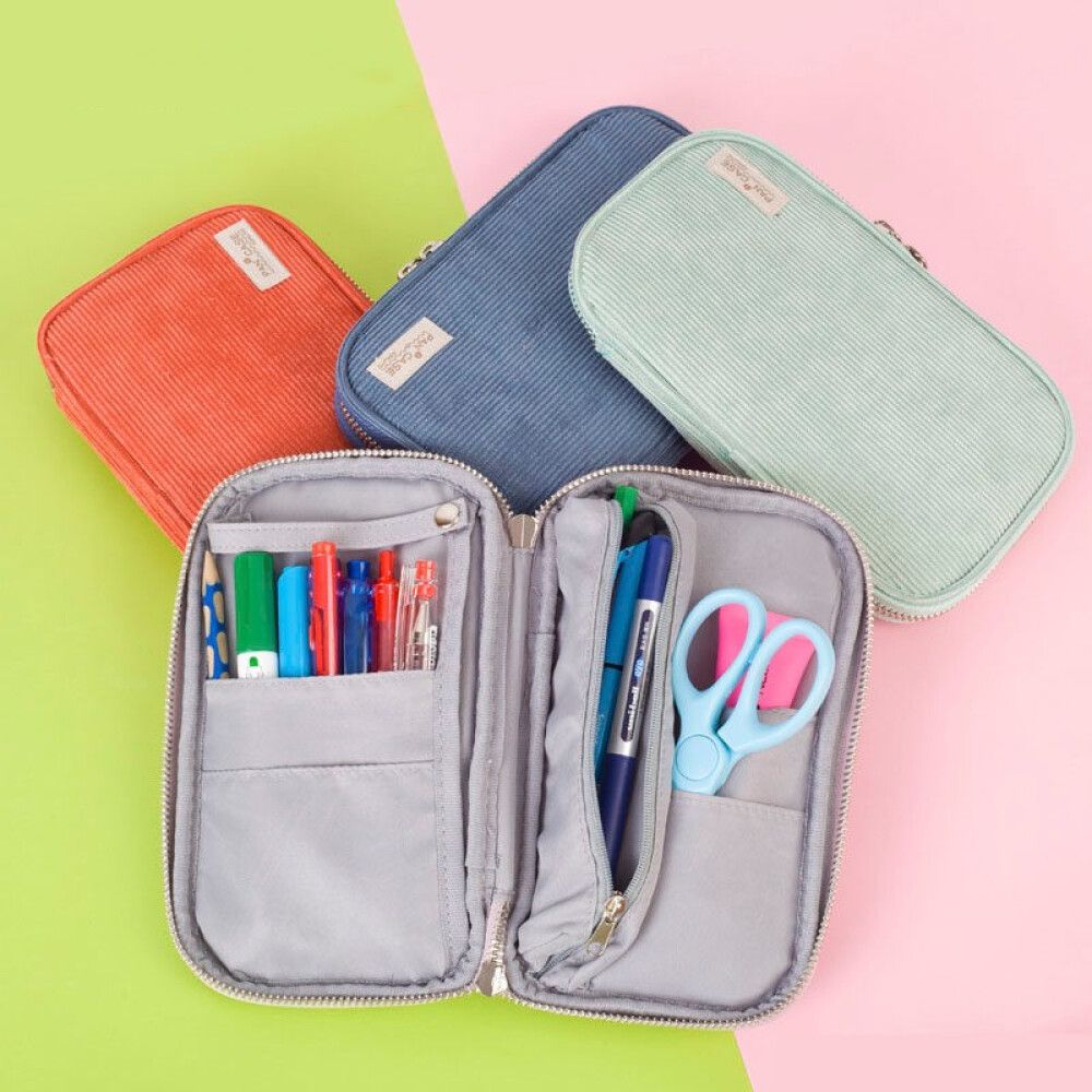 KOKUYO Pan Case 200x127x32mm Red Default Title