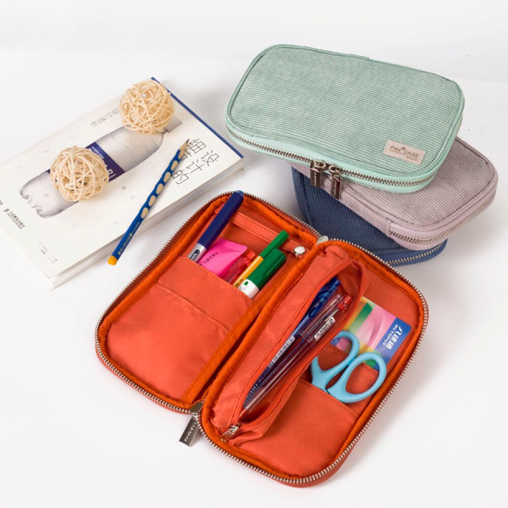 KOKUYO Pan Case 200x127x32mm Red Default Title