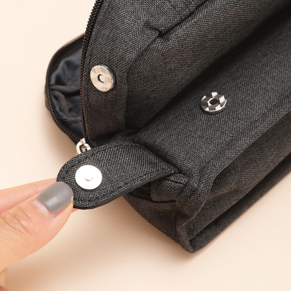 KOKUYO Pen Case Haco 105x205mm Grey Default Title