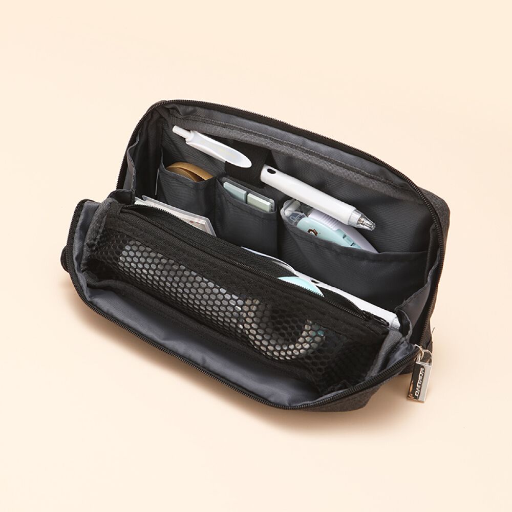 KOKUYO Pen Case Haco 105x205mm Grey Default Title