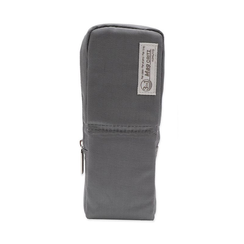 KOKUYO Pen Case Mag-Critz 190x75x45mm Grey Default Title