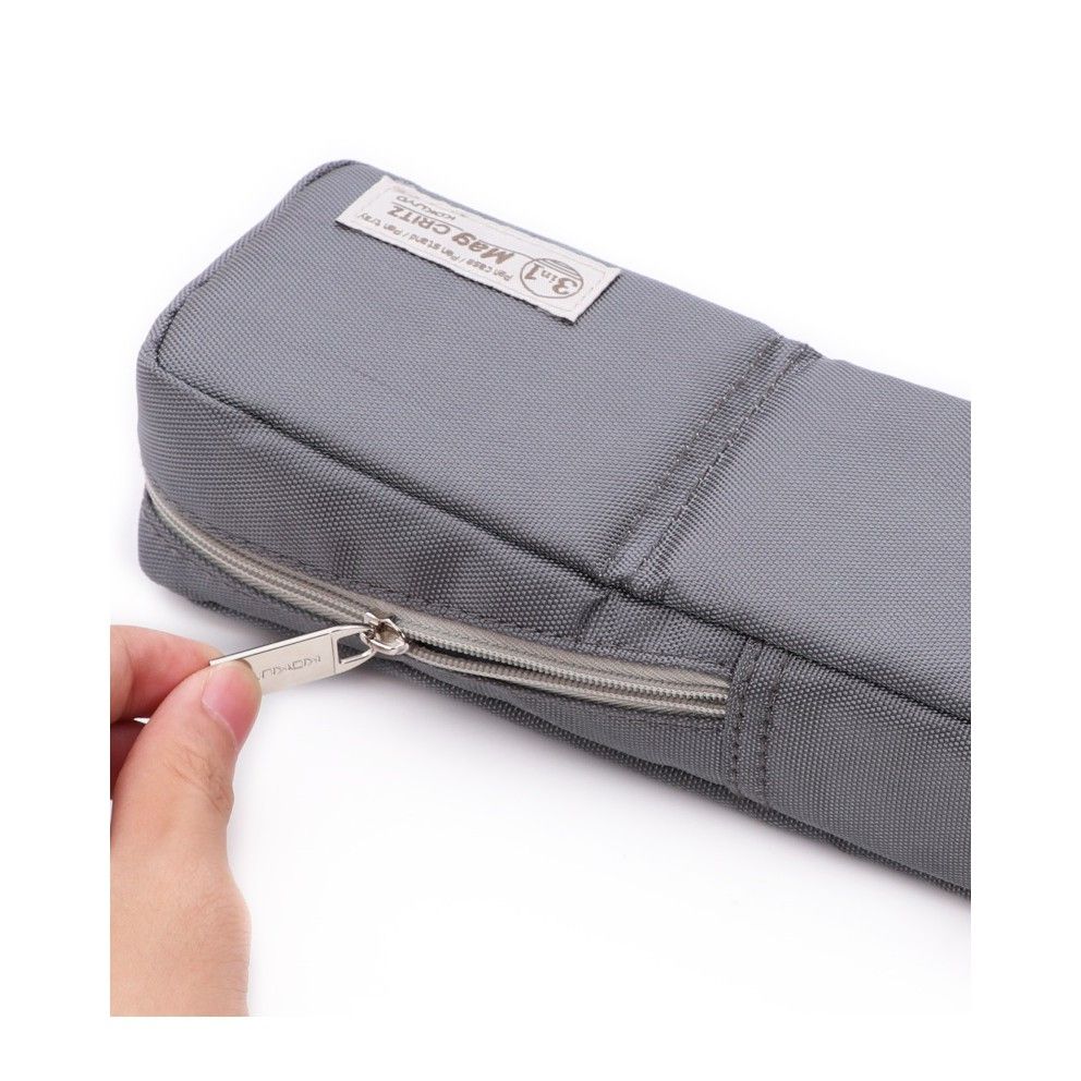 KOKUYO Pen Case Mag-Critz 190x75x45mm Grey Default Title