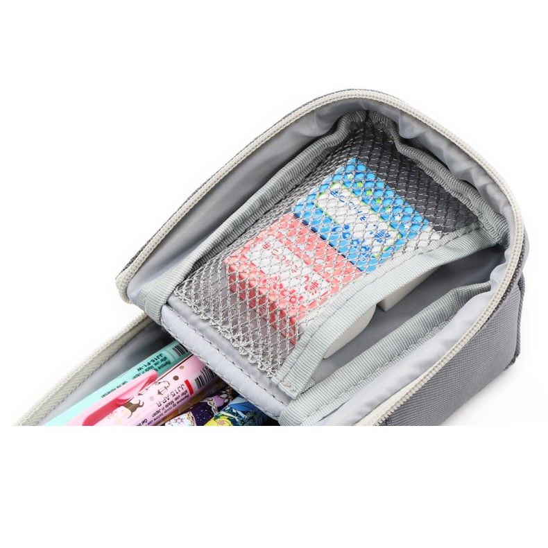 KOKUYO Pen Case Mag-Critz 190x75x45mm Grey Default Title