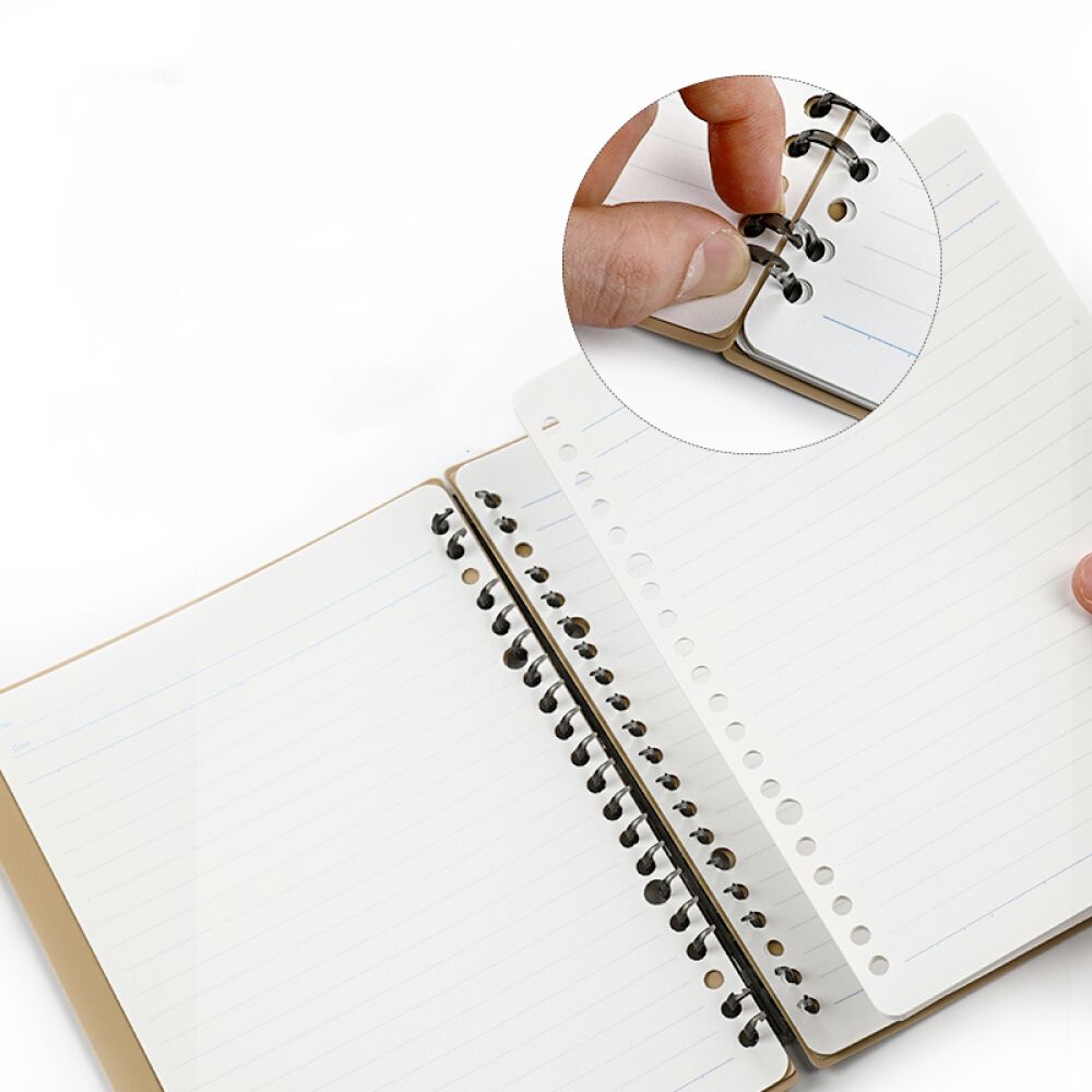 KOKUYO a little special Smart Ring A5 20P 8mm Red Default Title