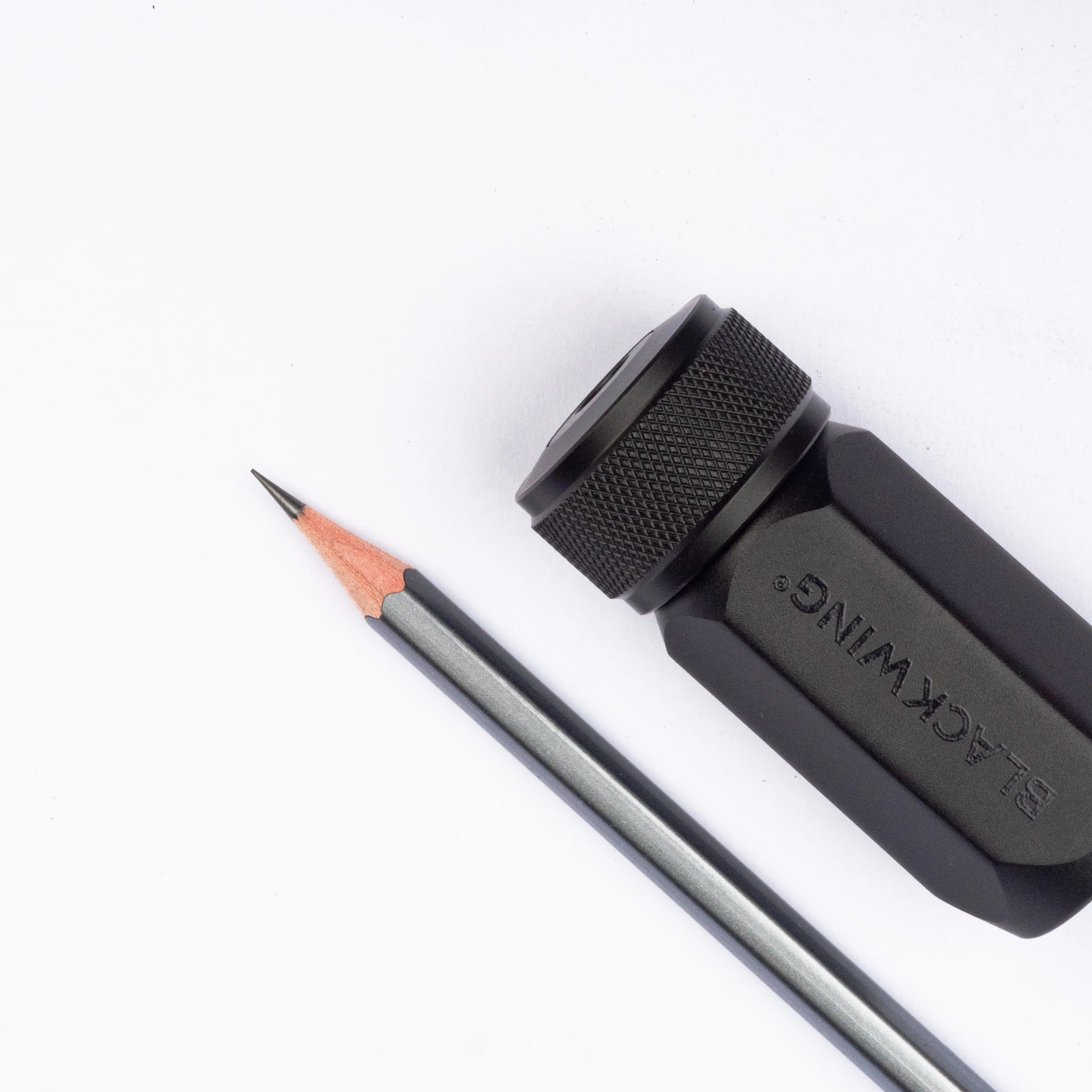 BLACKWING 1-Step Long Point Pencil Sharpener-Black