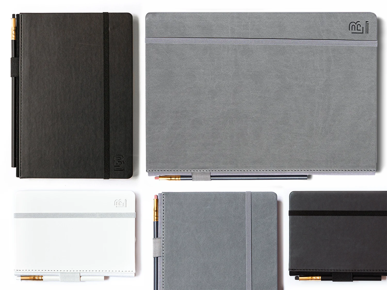 BLACKWING Slate Notebook Medium Matte Grey Plain