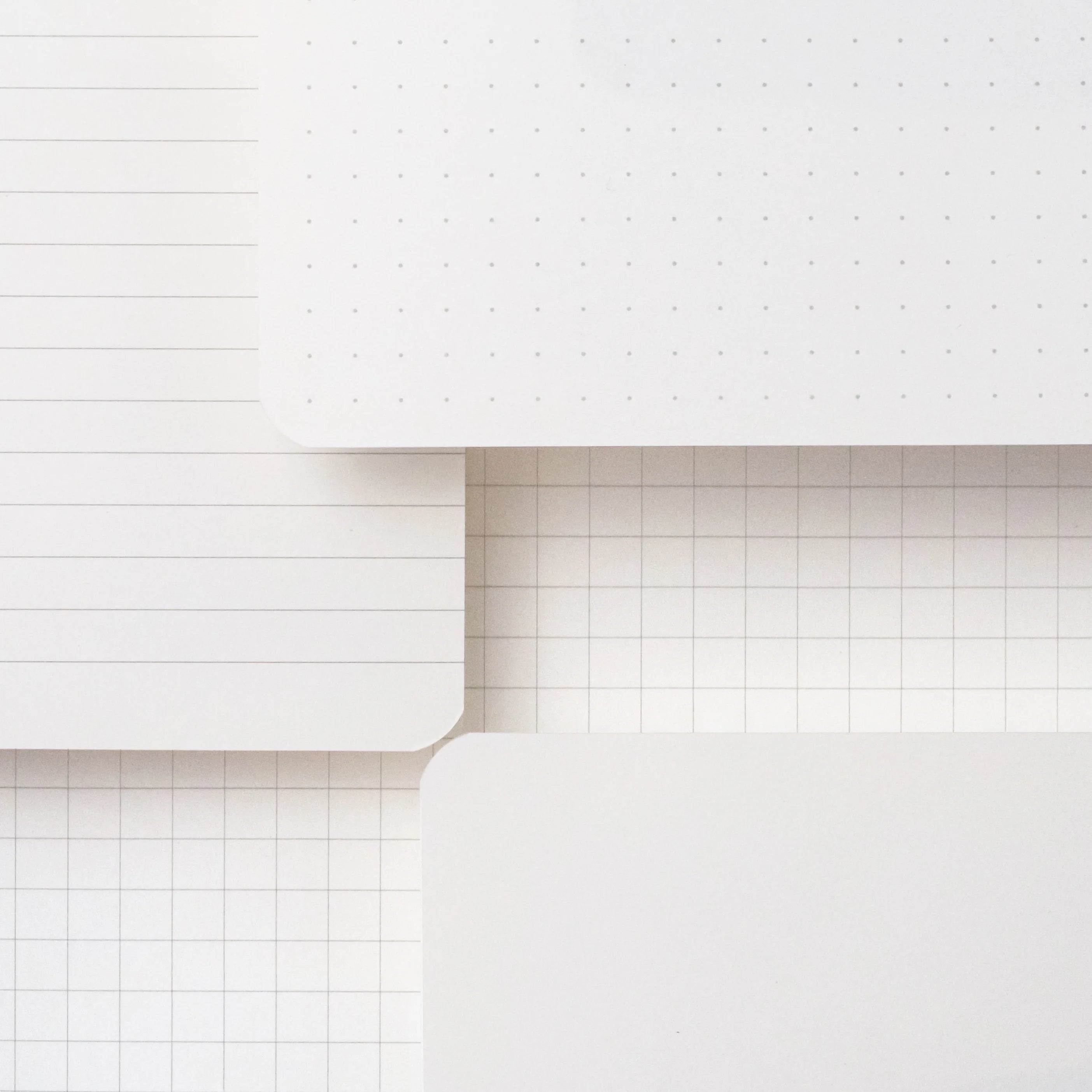 BLACKWING Slate Notebook Medium Pearl White Plain