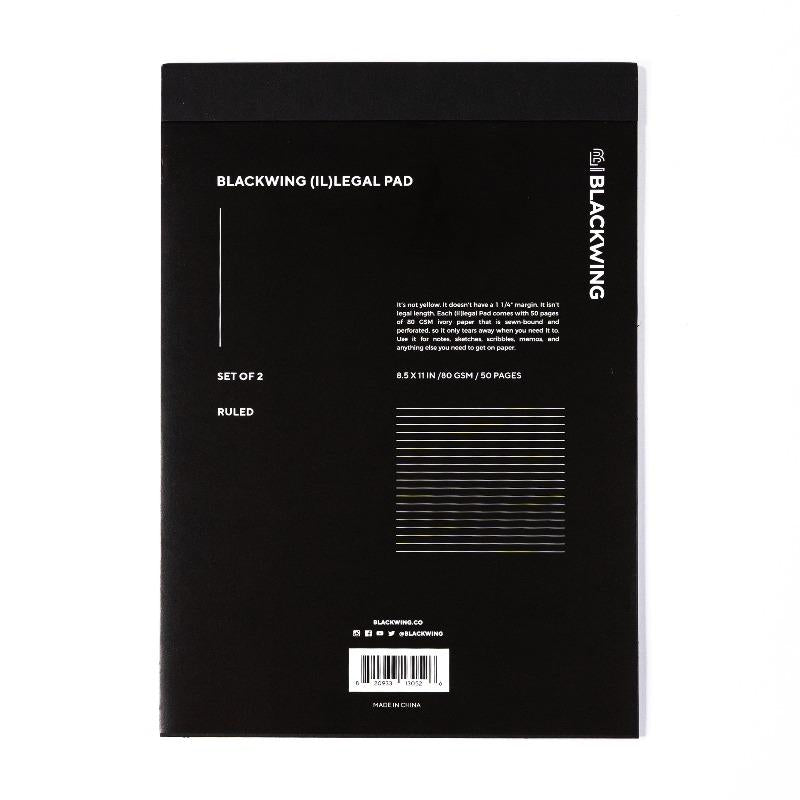 BLACKWING (Il)legal Pad Set of 2 Ruled Default Title