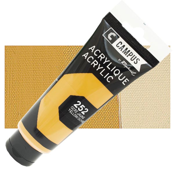 CAMPUS Acrylic 100ml 252 Yellow Ochre