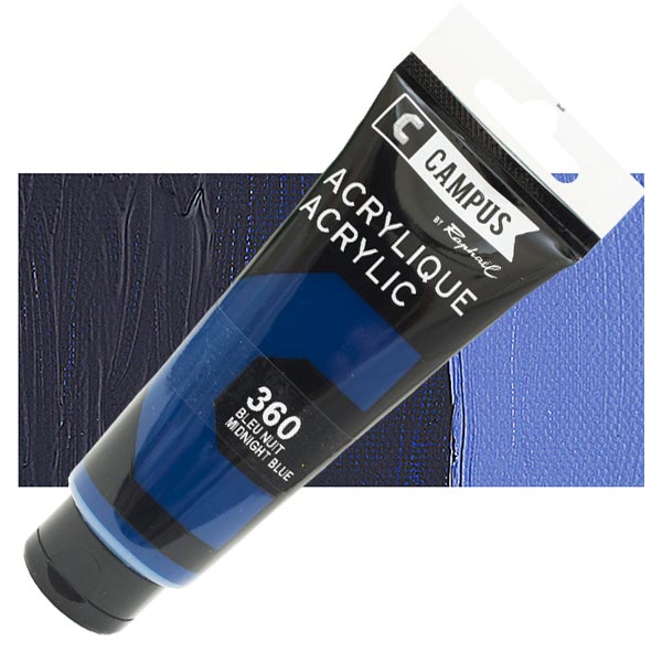 CAMPUS Acrylic 100ml 360 Midnight Blue