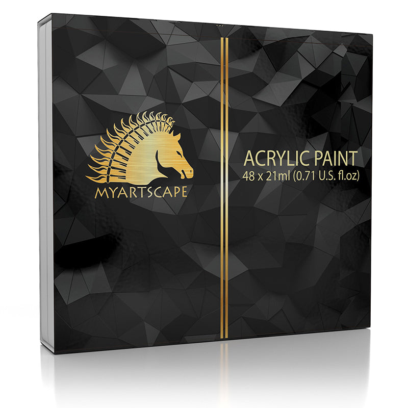 CAMPUS Acrylic Cardboard Set 48x21ml