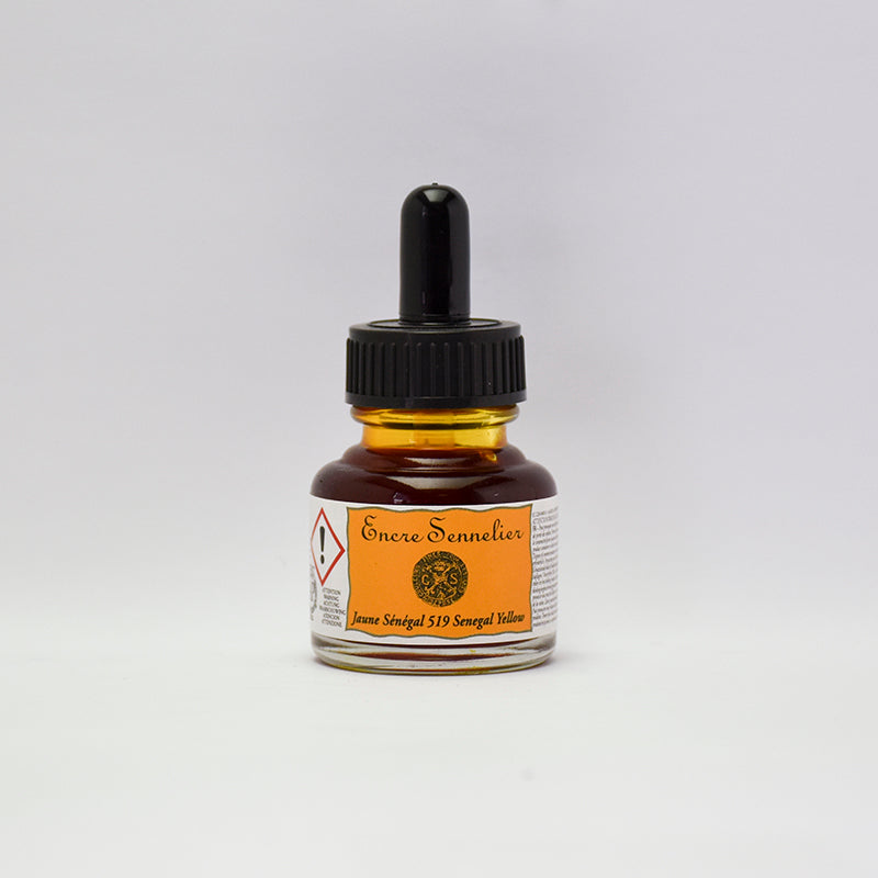 SENNELIER Ink 30ml 519 Senegal Yellow