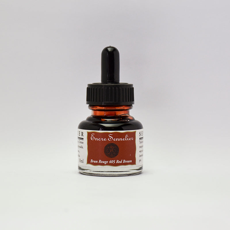 SENNELIER Ink 30ml 405 Red Brown