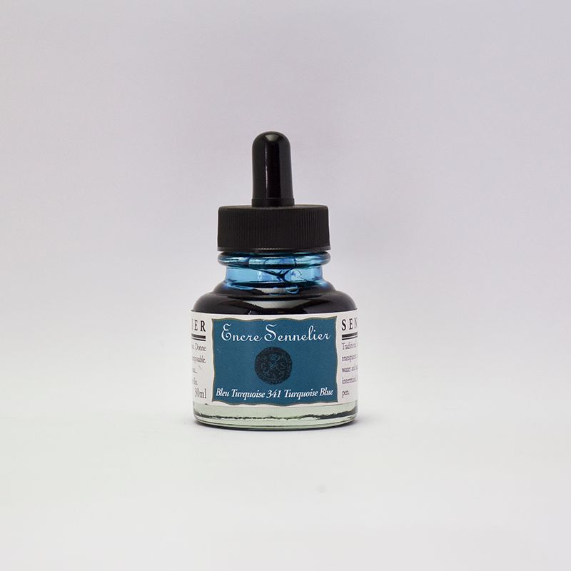 SENNELIER Ink 30ml 341 Turquoise Blue