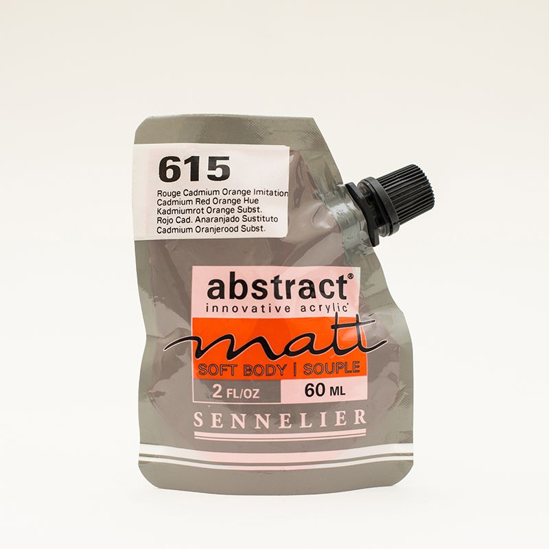 SENNELIER abstract Matt 60ml 615 Cadmium Red Org Hue