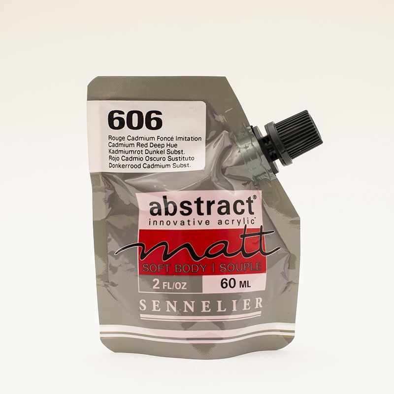 SENNELIER abstract Matt 60ml 606 Cadmium Red Deep Hue