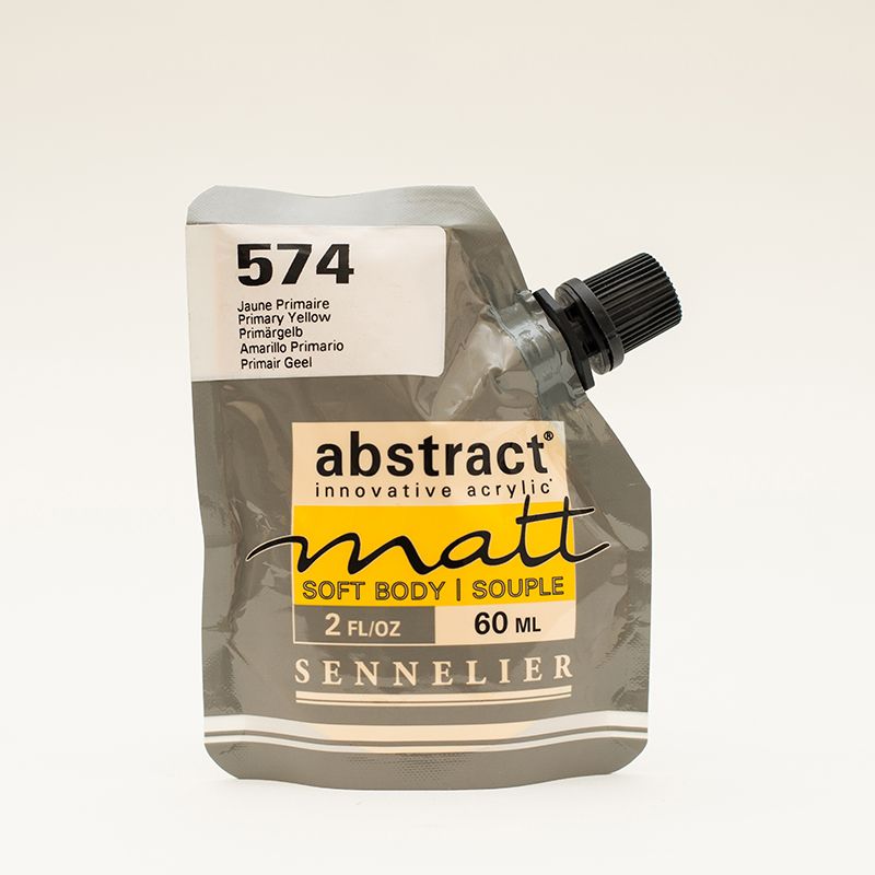 SENNELIER abstract Matt 60ml 574 Primary Yellow