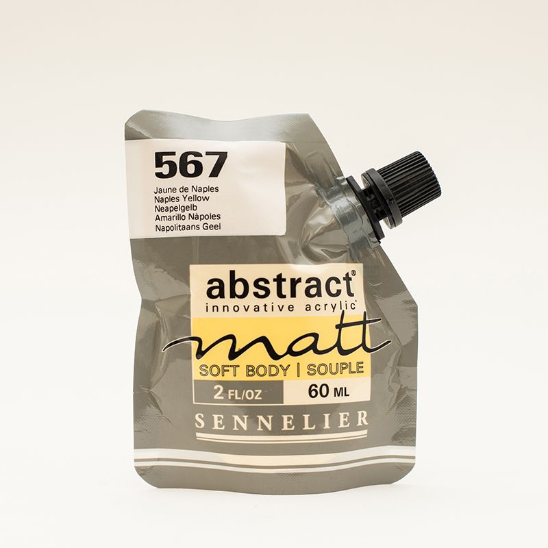 SENNELIER abstract Matt 60ml 567 Naples Yellow