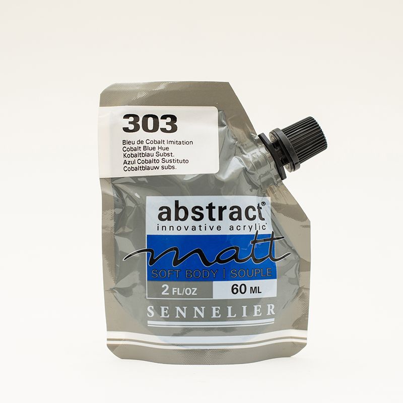SENNELIER abstract Matt 60ml 303 Cobalt Blue Hue