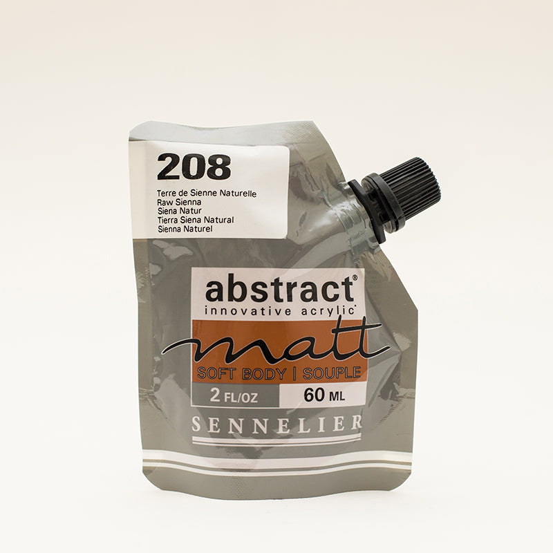 SENNELIER abstract Matt 60ml 208 Raw Sienna