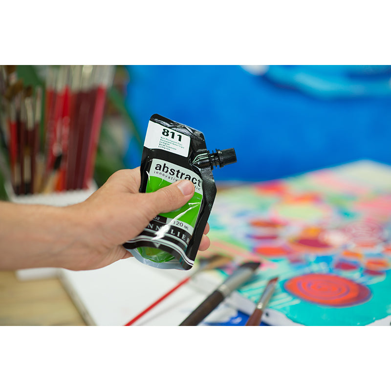 SENNELIER abstract 120ml 811 Permanent Green Light