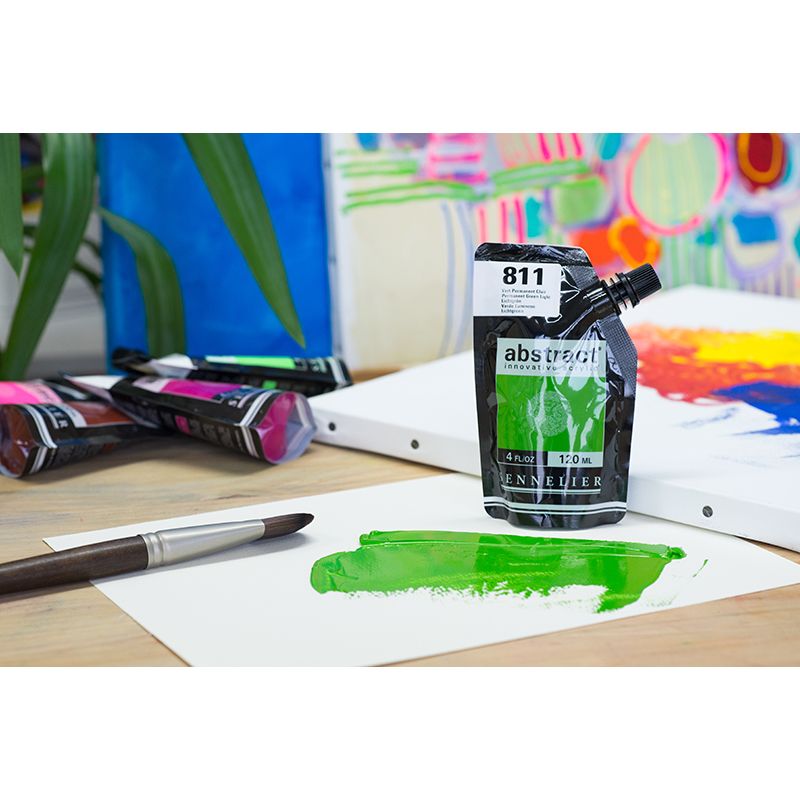 SENNELIER abstract 120ml 811 Permanent Green Light