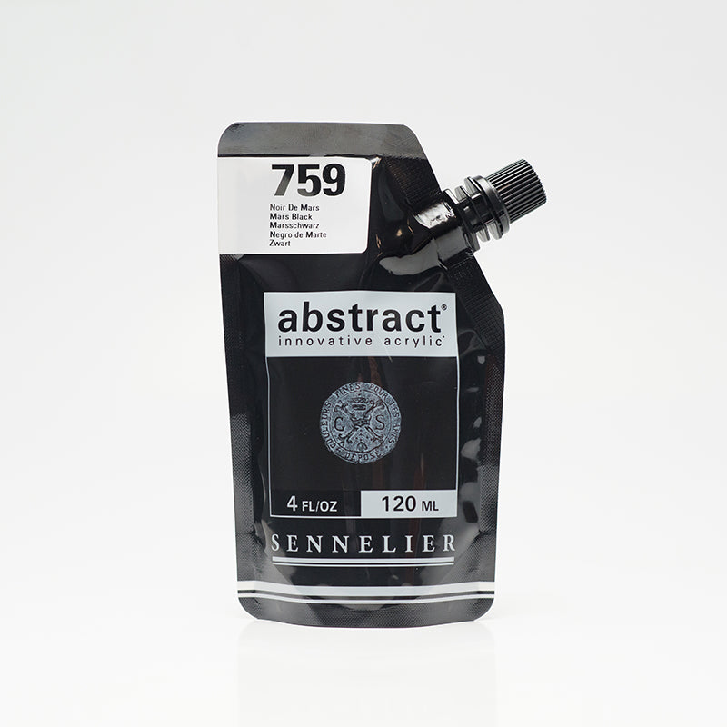 SENNELIER abstract 120ml 759 Mars Black