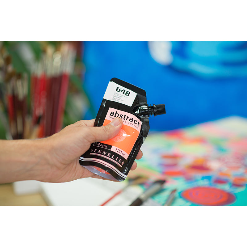 SENNELIER abstract 120ml 648 Fluo. Orange
