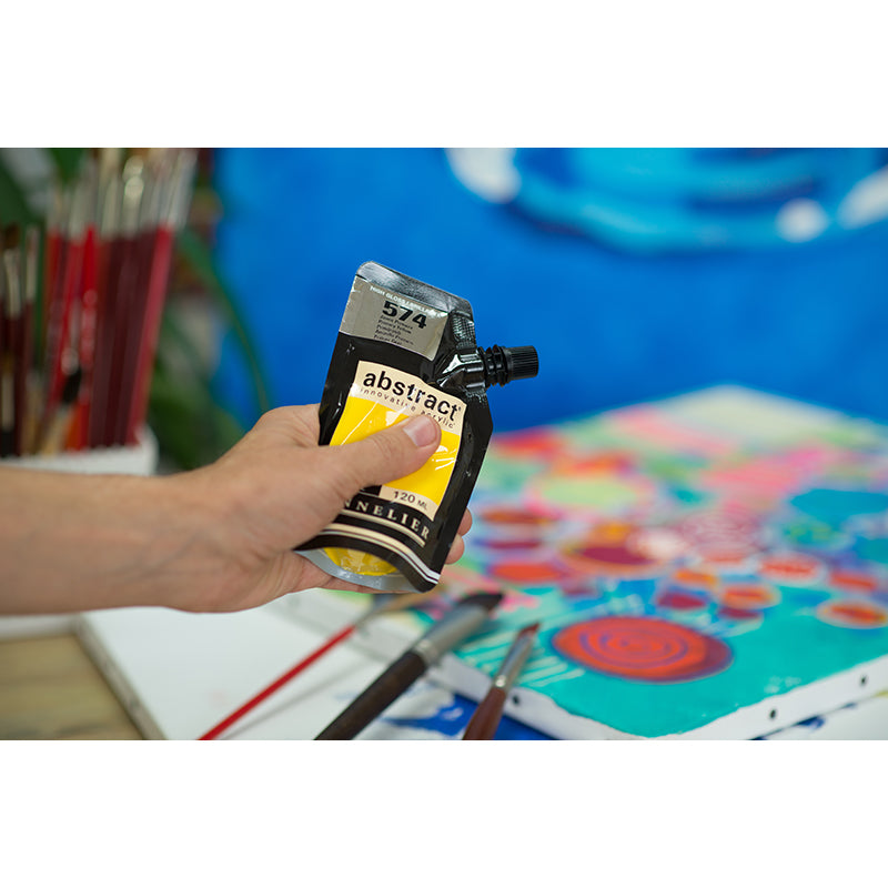 SENNELIER abstract 120ml 574 Primary Yellow