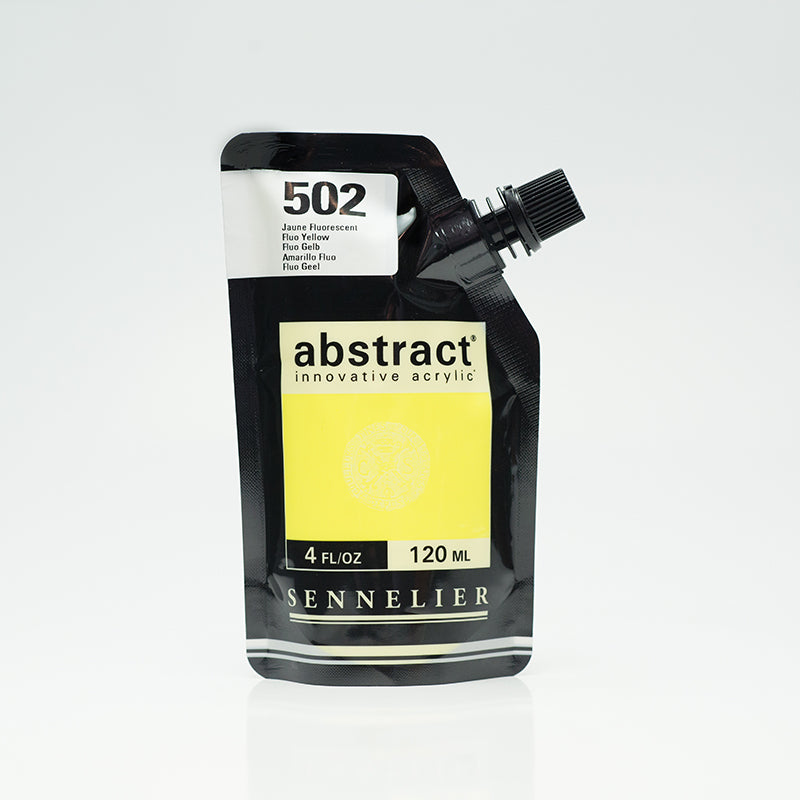 SENNELIER abstract 120ml 502 Fluo Ylw