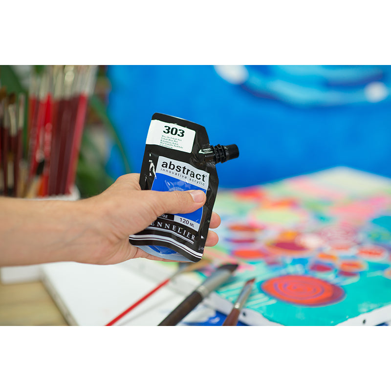 SENNELIER abstract 120ml 303 Cobalt Blue Hue