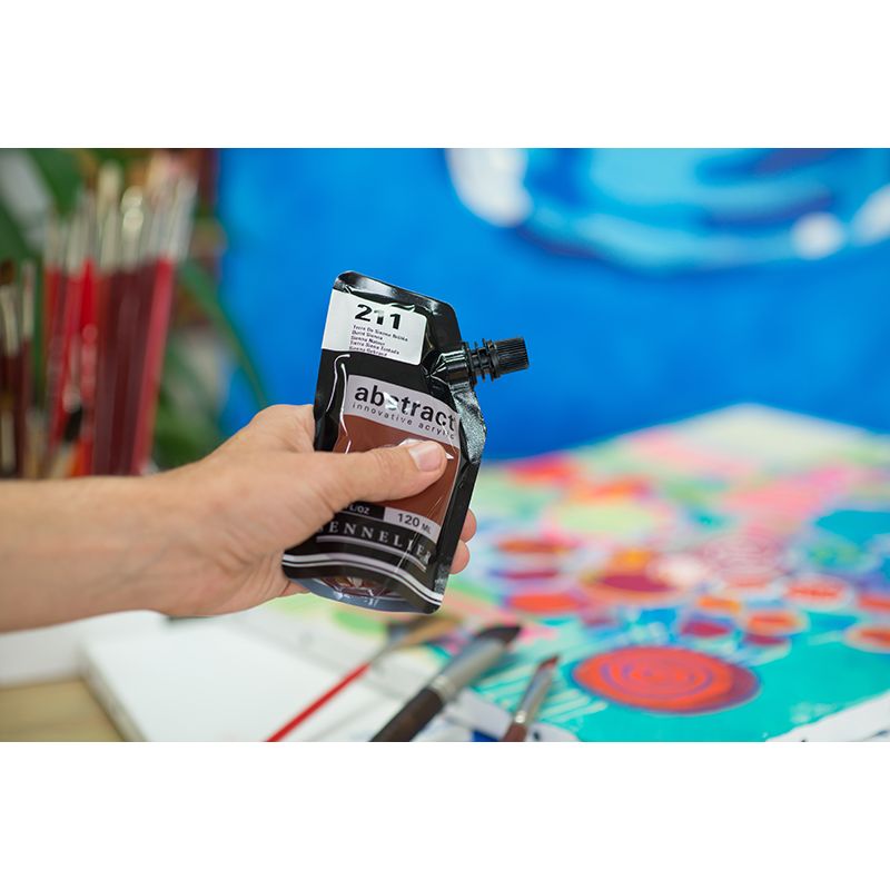 SENNELIER abstract 120ml 211 Burnt Sienna