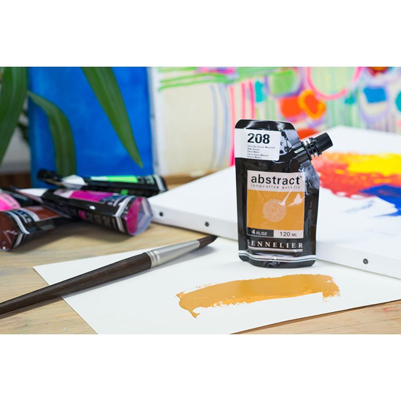 SENNELIER abstract 120ml 208 Raw Sienna
