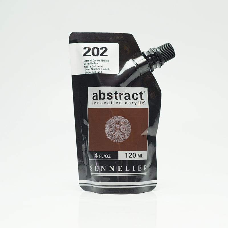 SENNELIER abstract 120ml 202 Burnt Umber