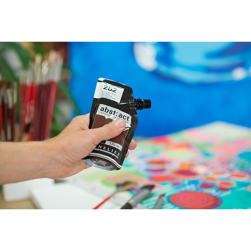 SENNELIER abstract 120ml 202 Burnt Umber