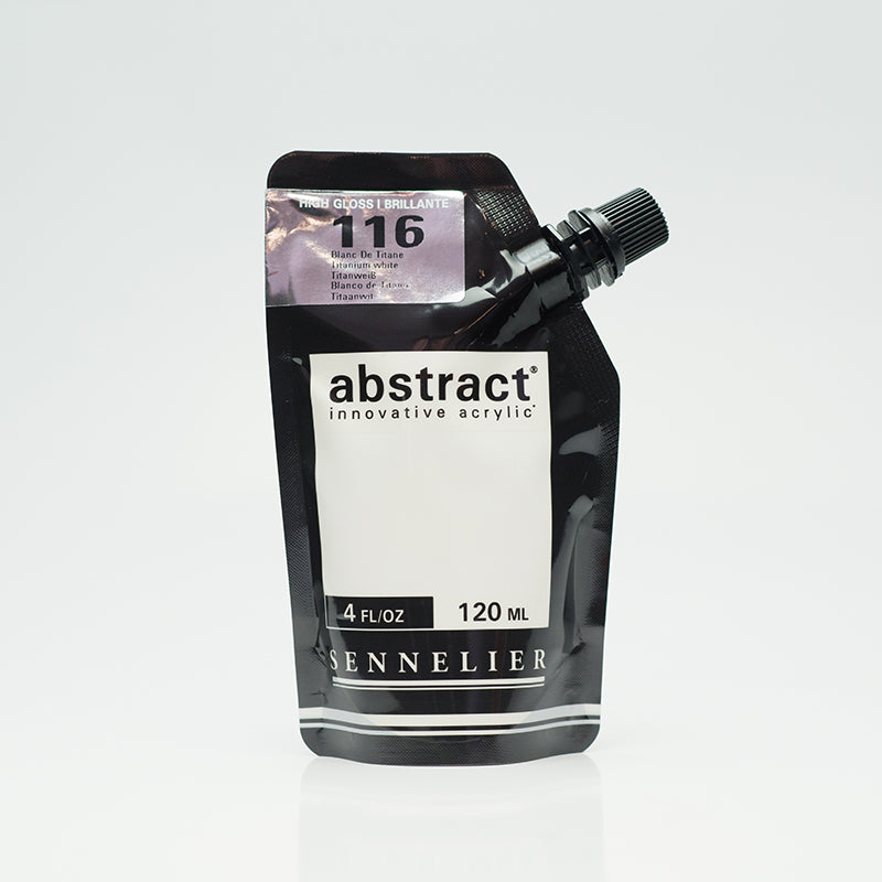 SENNELIER abstract 120ml 116 Titanium White